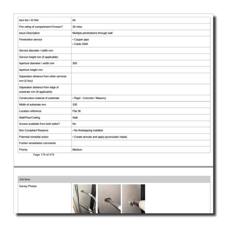 Fire Compartment Integrity B