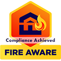 Fire Aware Compliance Achieved Logo