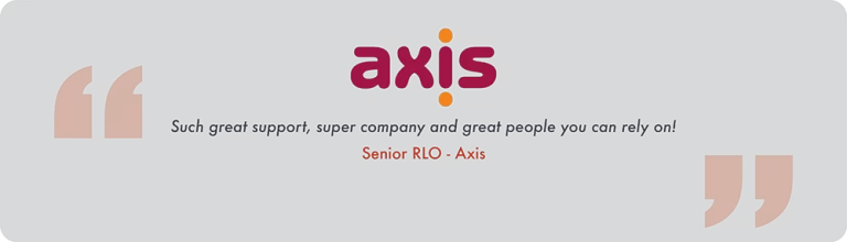 Axis testimonial